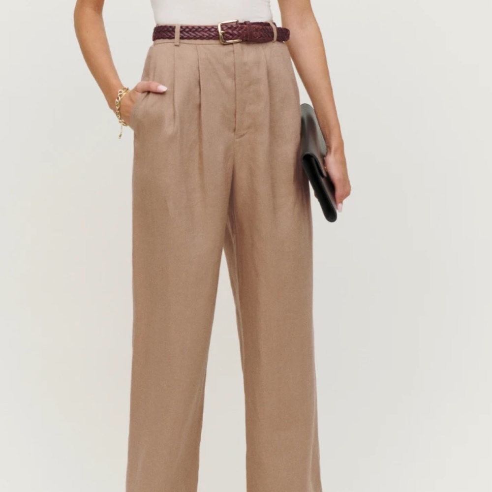 Reformation Linen Vesta Pant - 4